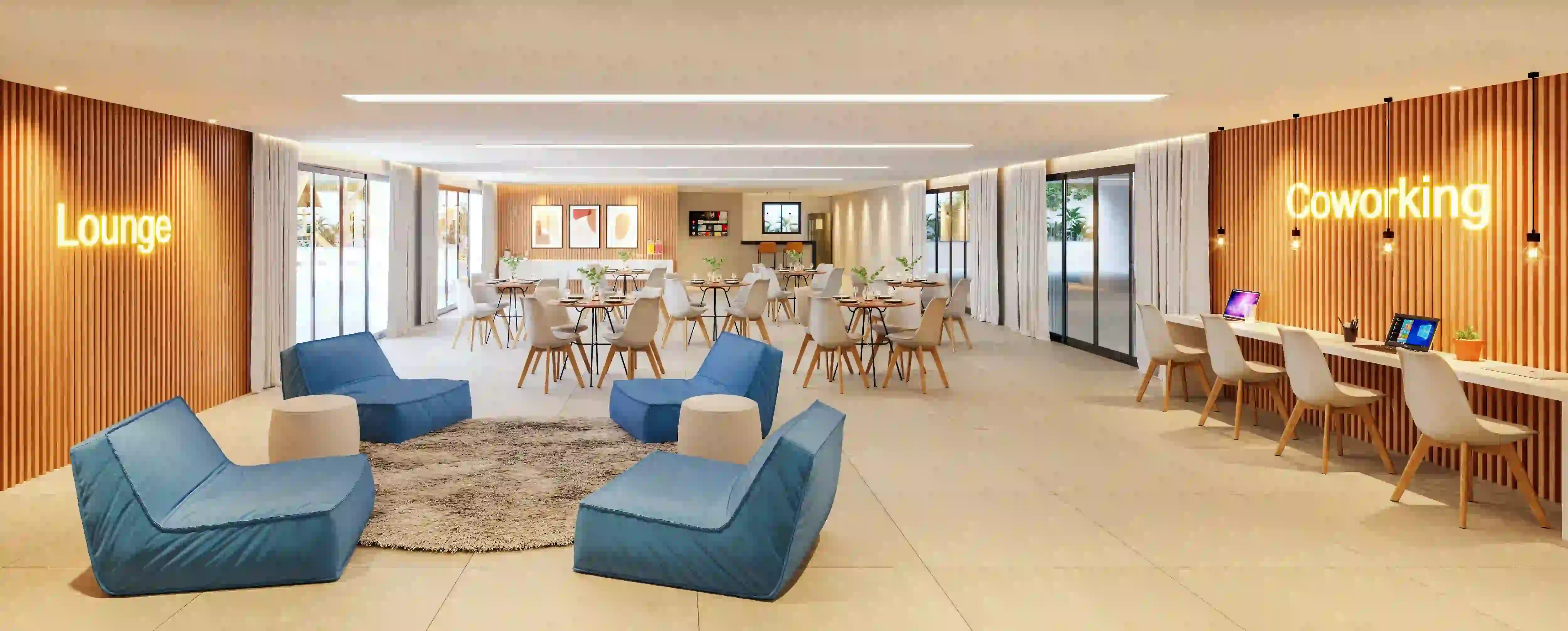 Festas | Coworking | Lounge